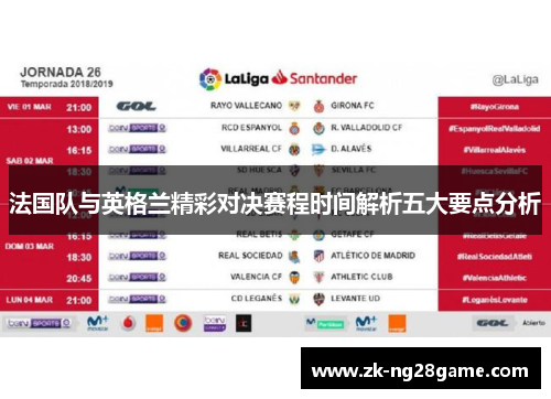 法国队与英格兰精彩对决赛程时间解析五大要点分析 法国队与英格兰精彩对决赛程时间解析五大要点分析